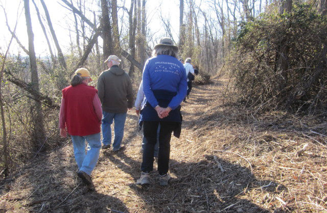 Hikers at Union Canal Tunnel Park PA